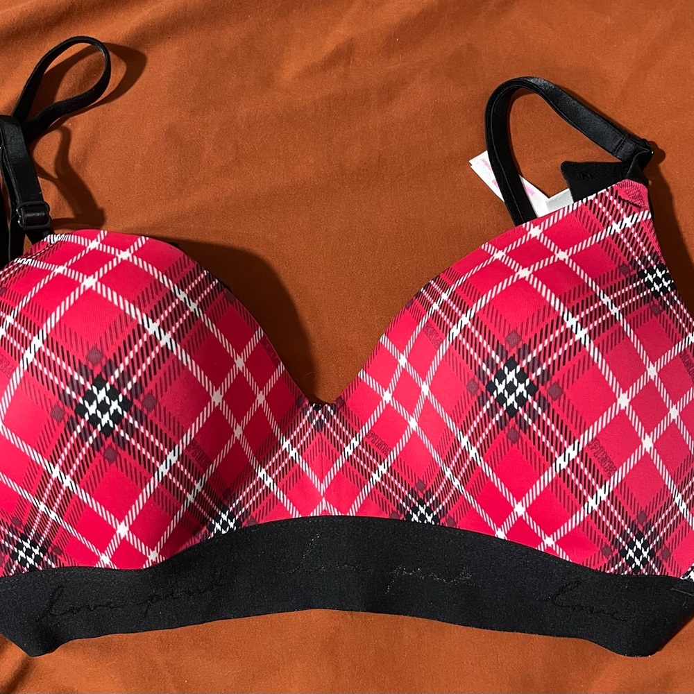 Victoria's Secret Vibrant Plaid Bra